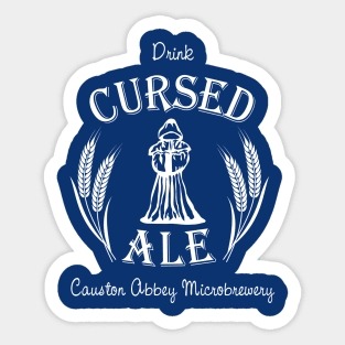 Causton Abbey Cursed Ale (Midsomer Murders) Sticker